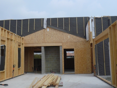 Construction maison ossature bois - Seignosse - Landes (40)