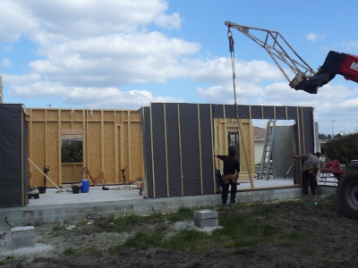 Construction maison ossature bois - Seignosse - Landes (40)