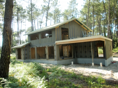 Construction ossature bois - Hossegor - Landes (40)