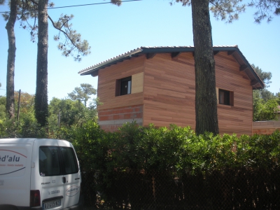 Realisation d’un bardage bois - Hossegor - Landes (40)