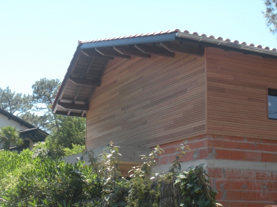 Realisation d’un bardage bois - Hossegor - Landes (40)